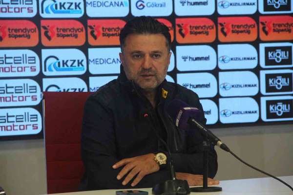 Bülent Uygun: '3 puanı taraftara armağan ediyoruz'