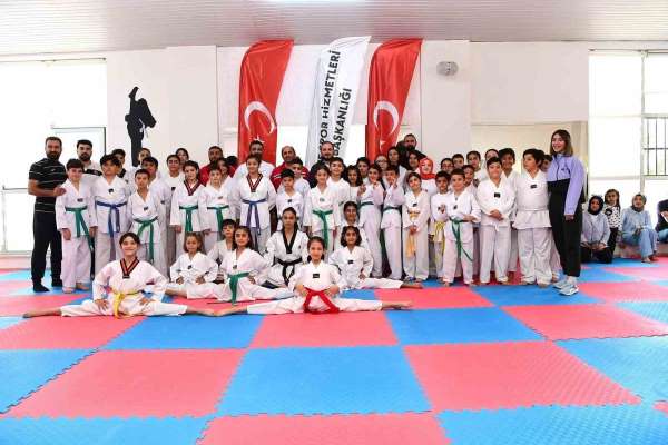 Malatya'da Taekwondo 3. Dönem Kuşak Sınavı gerçekleşti