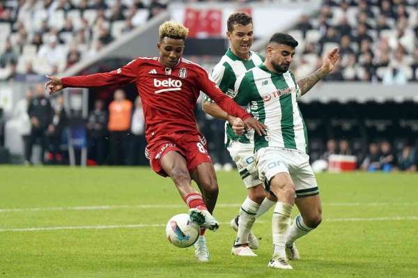 Trendyol Süper Lig: Beşiktaş: 2 - Konyaspor: 0