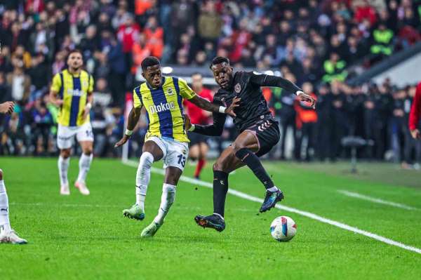 Trendyol Süper Lig: Samsunspor: 0 - Fenerbahçe: 1