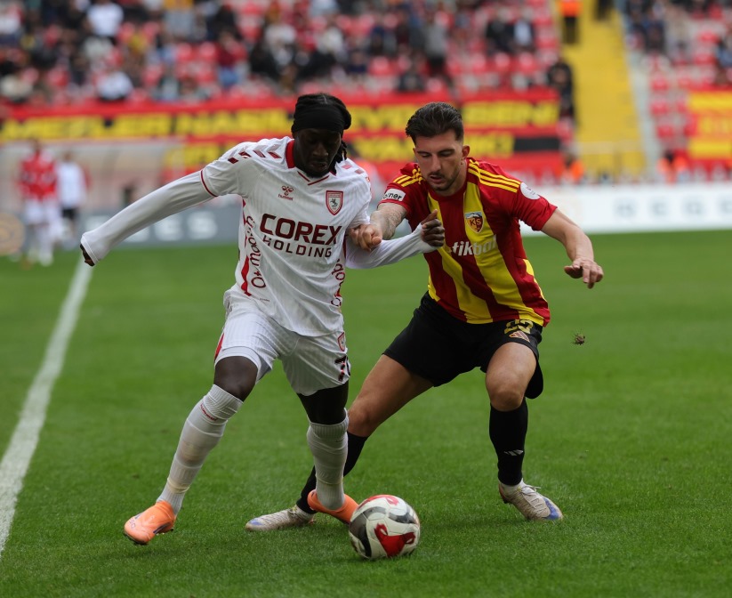 Samsunspor'un deplasman serisi sürüyor