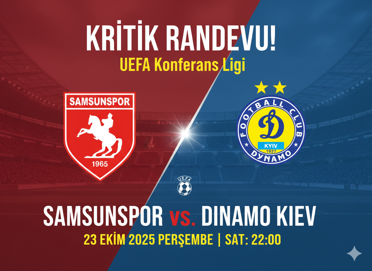 SAMSUNSPOR - DİNAMO KİEV MAÇI NE ZAMAN, SAAT KAÇTA?
