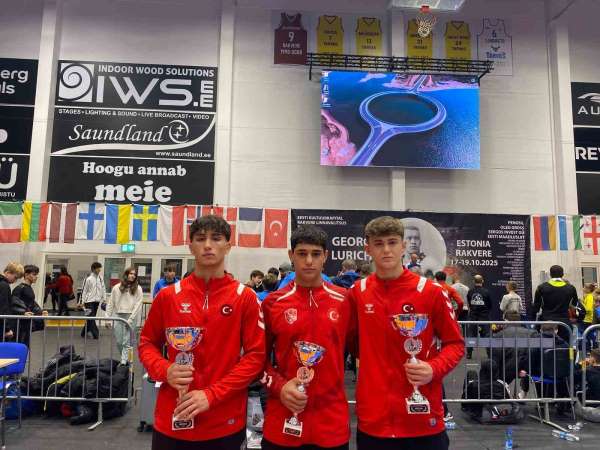 Denizli'nin gururları Avrupa'da zirvede