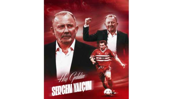 A Milli Futbol Takımı'nın yeni teknik direktörü Sergen Yalçın oldu