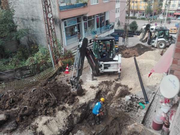 Kumru'da alt ve üst yapı çalışmaları sürüyor