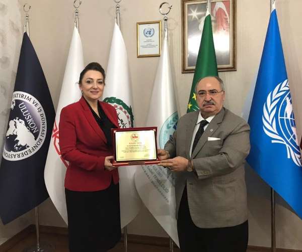ULUSKON Genel Başkanı Atasoy'a büyük onur