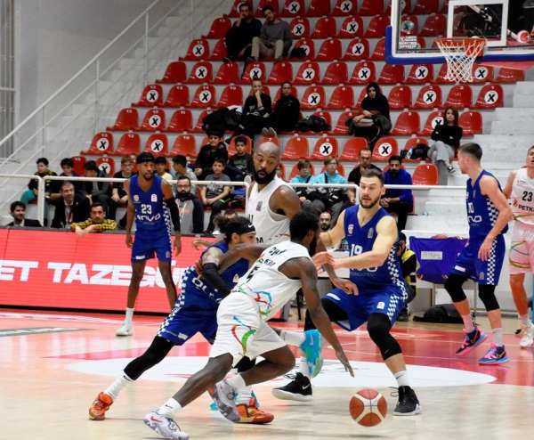 Basketbol Süper Ligi: Aliağa Petkimspor: 79 - Onvo Büyükçekmece Basketbol: 75 - İzmir haber