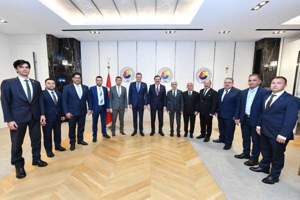 Manisa Ticaret Borsası TOBB Başkanı Hisarcıklıoğlu ile görüştü - Manisa haber