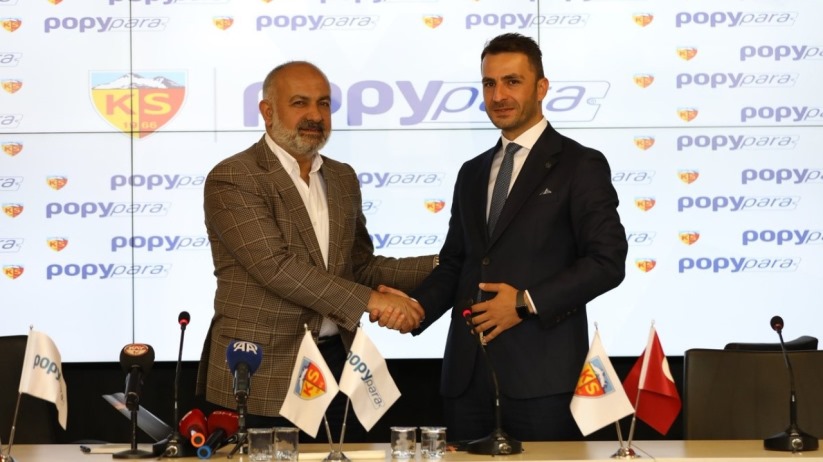 Popy Para Türk Futbolunun Yanında! Kayserispor'a sponsorluk anlaşması imzalandı