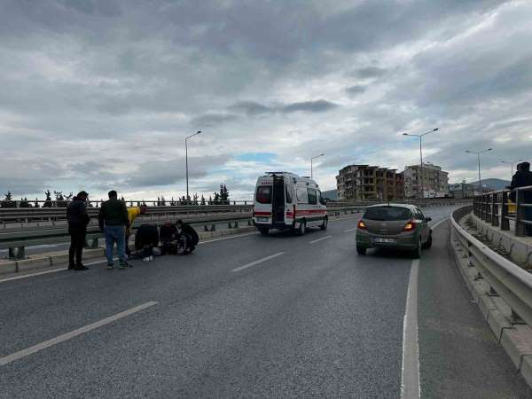 Kuşadası'nda motosiklet kazası: 1 yaralı