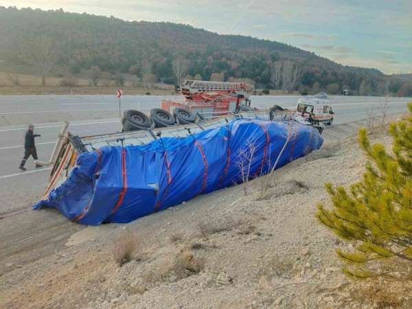 Kütahya'da trafik kazası: 1 yaralı