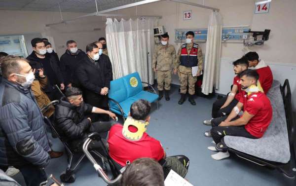 Amasya'daki kazada yaralanan Batmanlı güreşçiler tedavi altında - Amasya haber