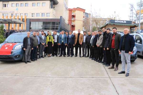 Şırnak'ta belediyenin araç sayısı 130'a çıkartıldı