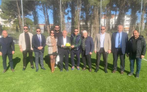 Antalya'da Erzurumspor'a destek ziyareti