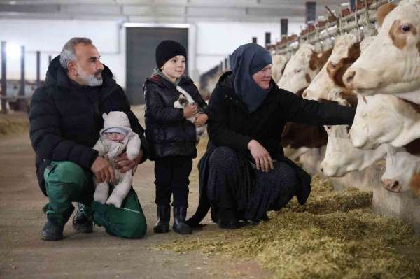 TKDK'dan aldığı destekle ülkesine dönüp çiftlik kurdu, 432 ton süt üretiyor