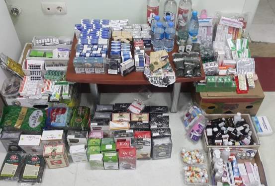 Jandarma ekiplerinden yılbaşı öncesi kaçakçılığa darbe