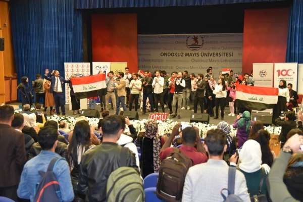 OMÜ'nün Iraklı Öğrencileri Kültürlerini Tanıttı 