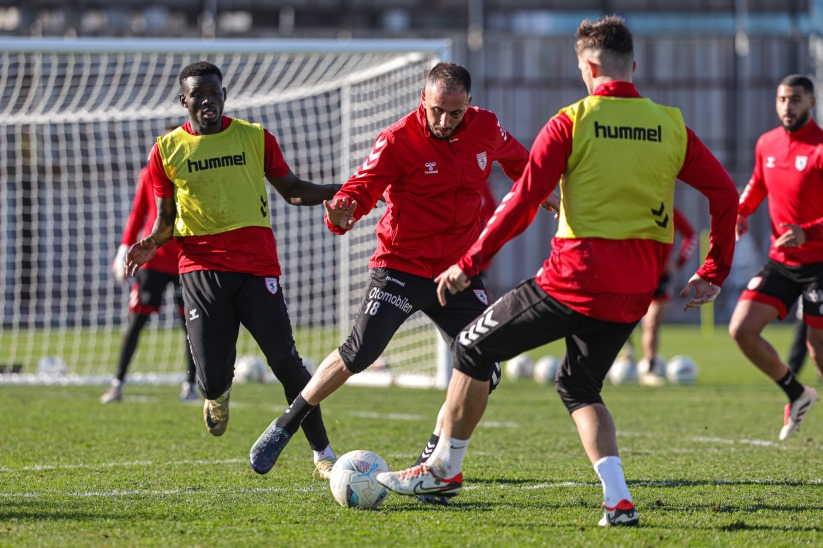 Samsunspor, Net Global Sivasspor hazırlıklarını tamamladı