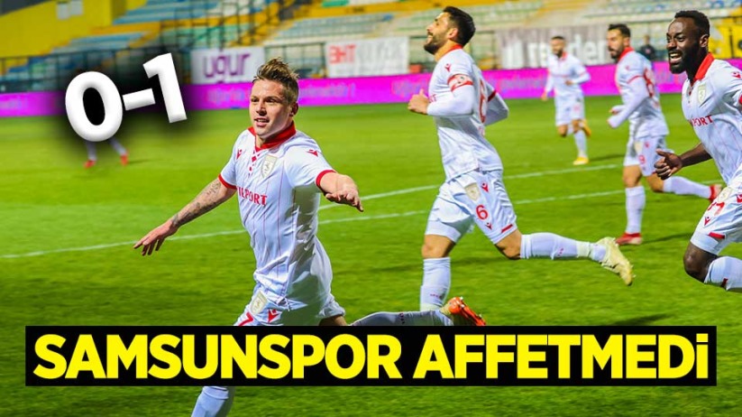 Samsunspor, İstanbulspor'u yendi: 1-0