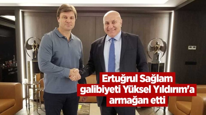 Ertuğrul Sağlam, galibiyeti Yüksel Yıldırım'a armağan etti