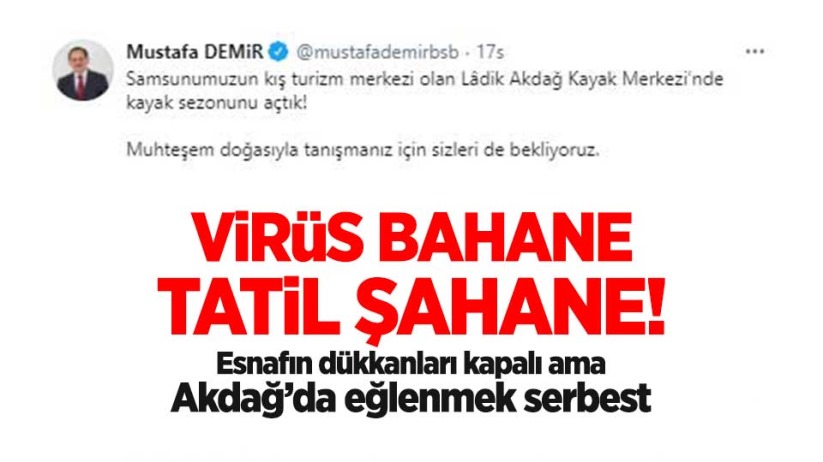 Başkan Mustafa Demir'e tepkiler büyüyor
