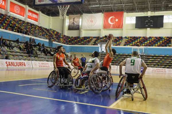 Şanlıurfa engelliler takımı potada galip geldi