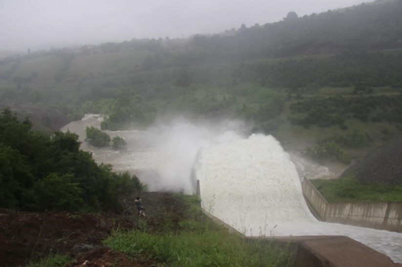 Samsun'da 5 barajın su seviyesi düştü, 3 barajın yükseldi