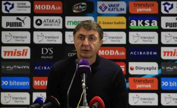 Shota Arveladze: 'Gol yemeden oynamaya başlamıyoruz'