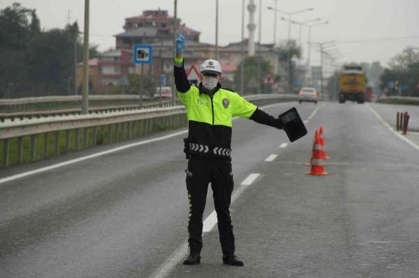 Ordu'da bir haftada 35 sürücünün belgesi geri alındı