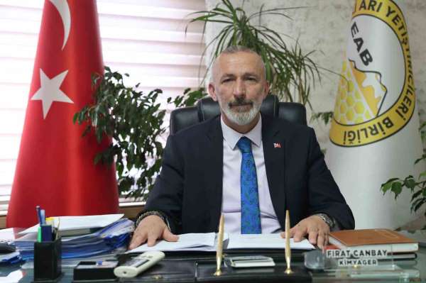 Başkan Canbay: 'Kırsalda Bereket Arıcılığa Destek Projesi hayatı geçirilirse sektör adına olumlu ve sevindiric