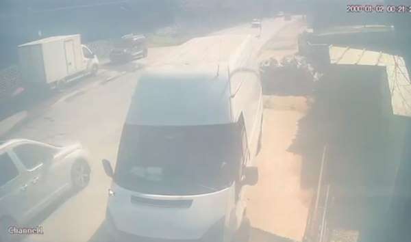 Arnavutköy'de 1 kişinin öldüğü kazanın görüntüleri ortaya çıktı