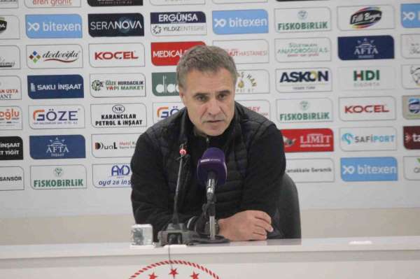 Ersun Yanal: 'Kazanabileceğimiz maçtan 1 puanla dönüyoruz'