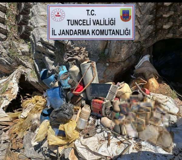 MİT tespit etti, Tunceli'de teröristlerin inlerine girildi