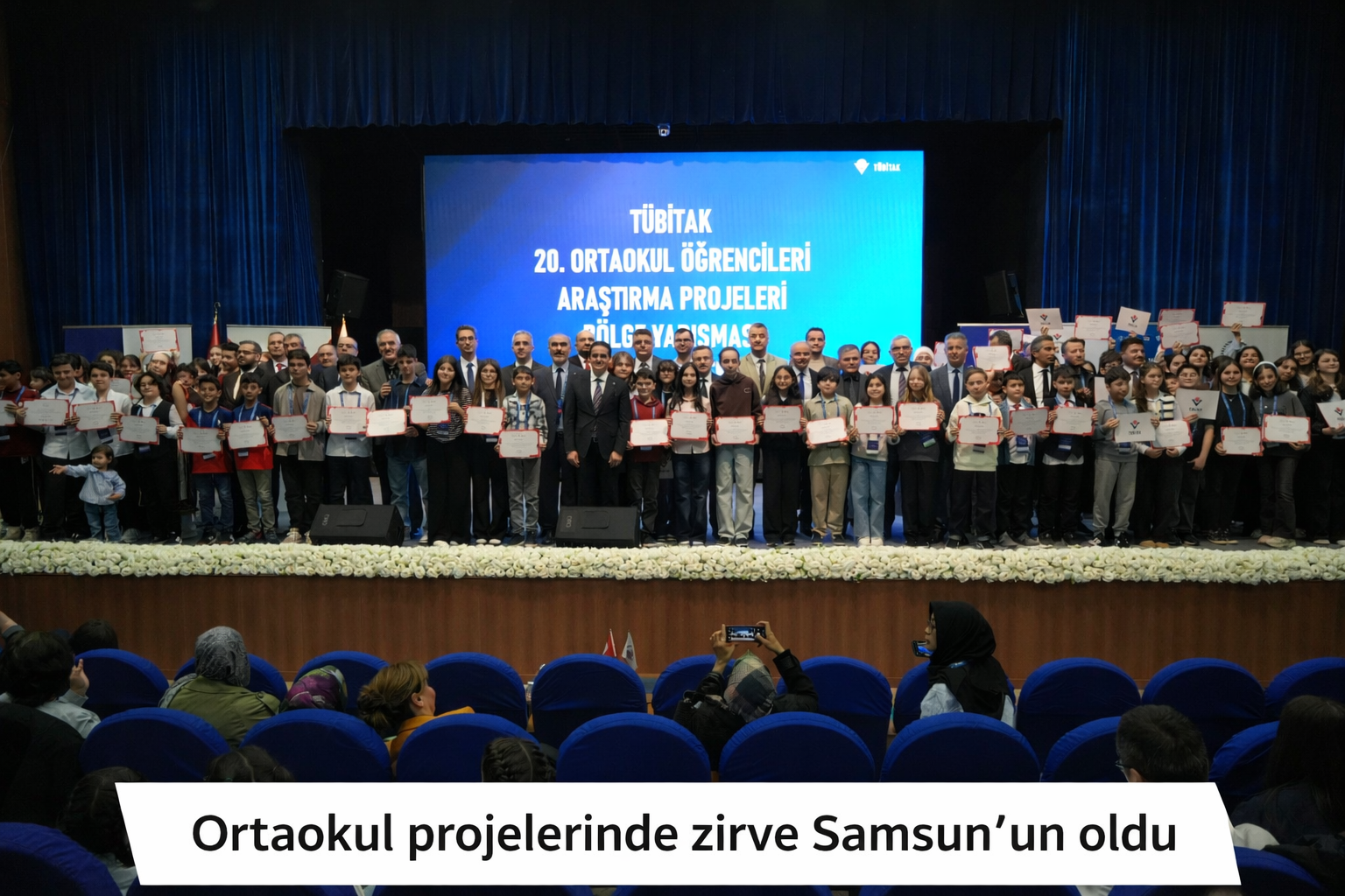 Ortaokul projelerinde zirve Samsun'un