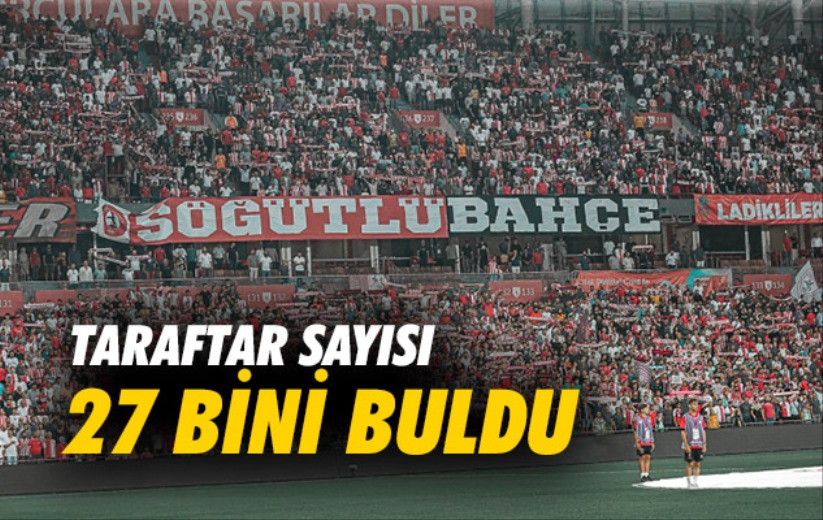 Taraftar Sayısı 27 Bini Buldu 