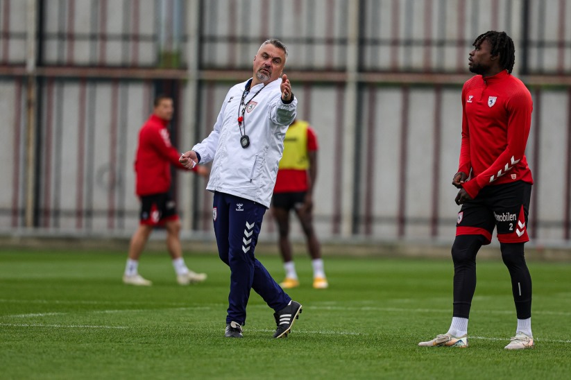 Samsunspor, Eyüpspor hazırlıklarını sürdürdü