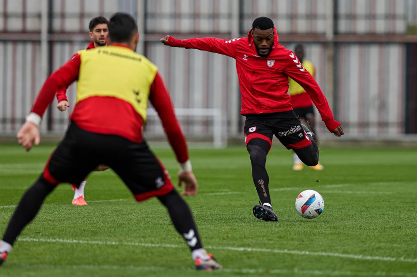 Samsunspor, Eyüpspor hazırlıklarını sürdürdü