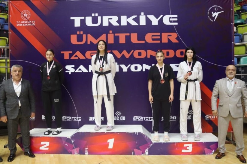 Türkiye Ümitler Taekwondo Şampiyonası, Samsun'da yapıldı