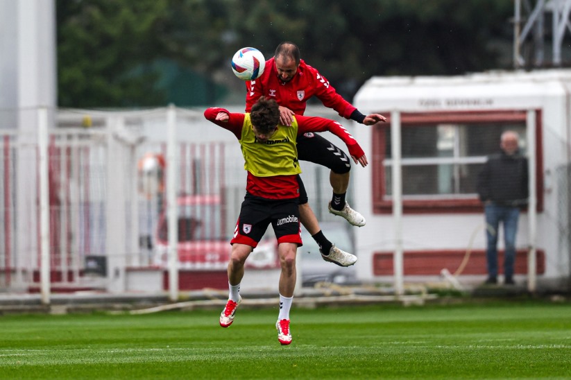 Samsunspor, Eyüpspor hazırlıklarını sürdürdü