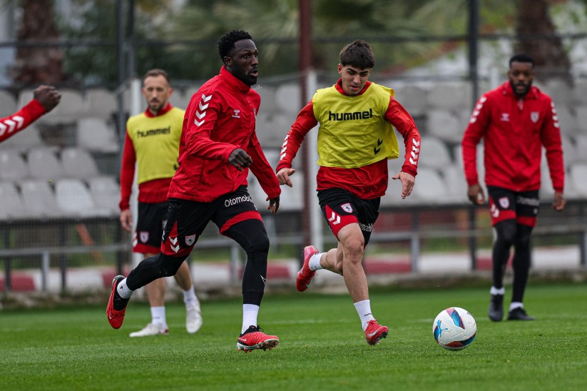 Samsunspor, Eyüpspor hazırlıklarını sürdürdü