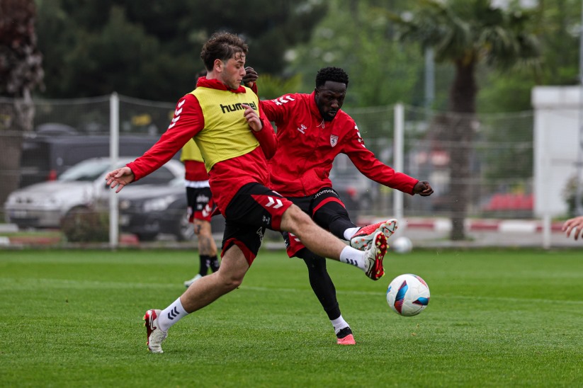 Samsunspor, Eyüpspor hazırlıklarını sürdürdü