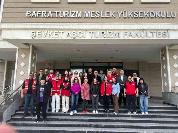 OMÜ'de 'Sensiz Olmaz' sloganıyla kan bağışı etkinliği