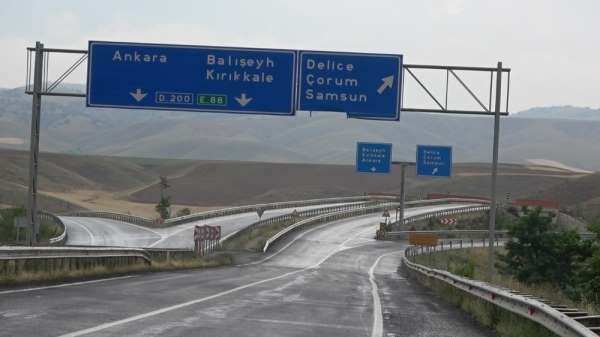 Yozgat-Ankara-Samsun Karayolu trafiğe açıldı 