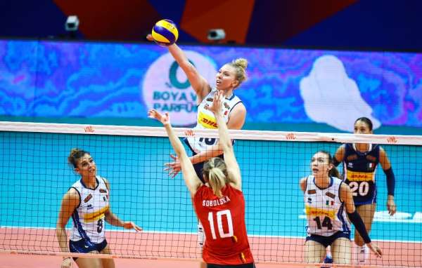 2019 FIVB Voleybol Milletler Ligi: Belçika:3 - İtalya:2 