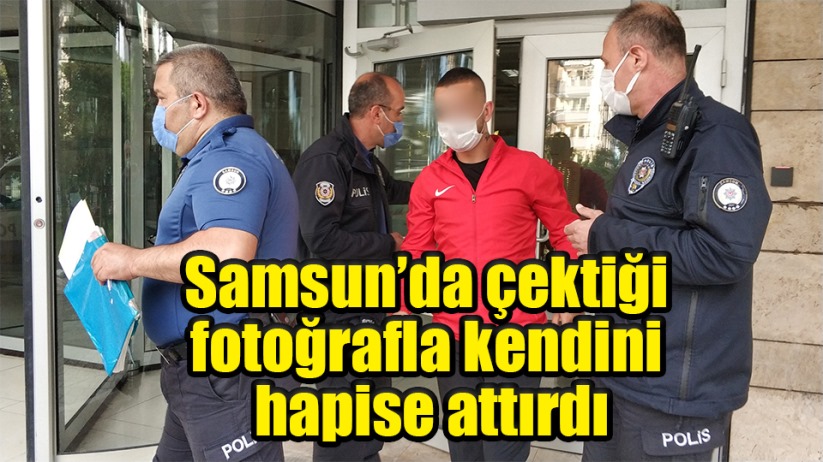 Samsun'da mahkeme salonunun fotoğrafını çekti soluğu cezaevinde aldı
