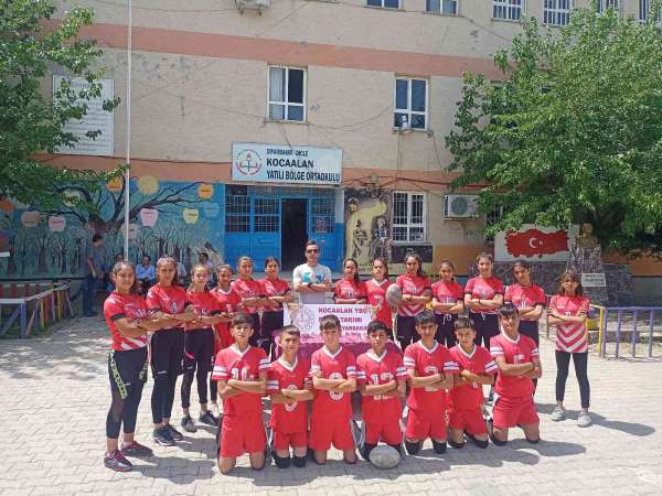 Dicleli gençlerden Tag Ragbi'de büyük başarı - Diyarbakır haber