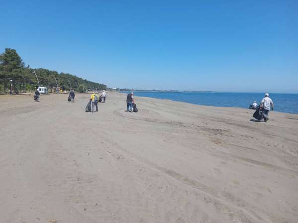 Karadeniz'in en güzel sahilleri pırıl pırıl oluyor - Samsun haber