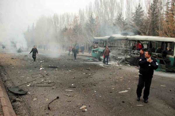 Kayseri'de 15 askerin şehit olduğu terör saldırısı davasına devam edildi