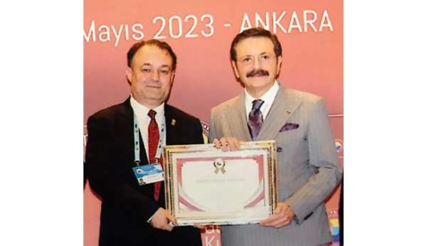 TOBB'dan Buldan yönetimine hizmet şeref belgesi