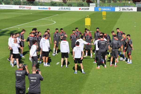 A Milli Takım, ABD maçının hazırlıklarına başladı